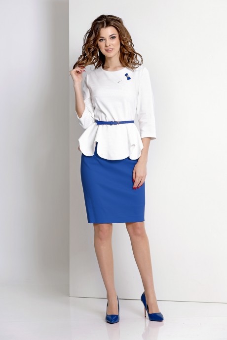 EOLA 1464 белый/василек #1