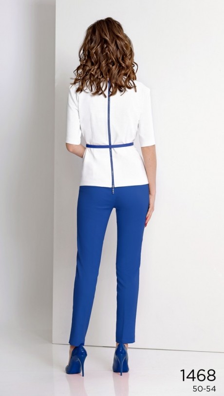 EOLA 1468 белый/василек #2