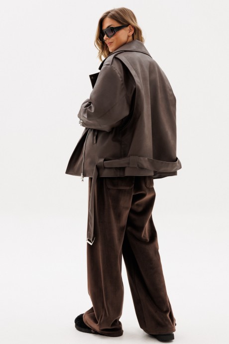 Куртка EOLA 2929 темный шоколад размер 44-48 #10