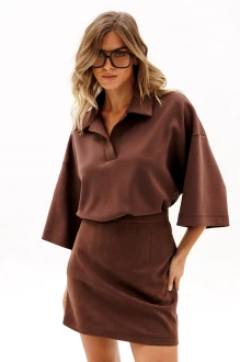 Джемпер (кофта) EOLA 2964 шоколад