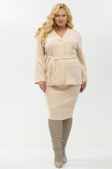 Костюм/комплект YOUR SIZE 2263 двойка бежевый #1