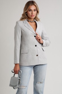 Жакет (пиджак) YOUR SIZE 2234 серый #1