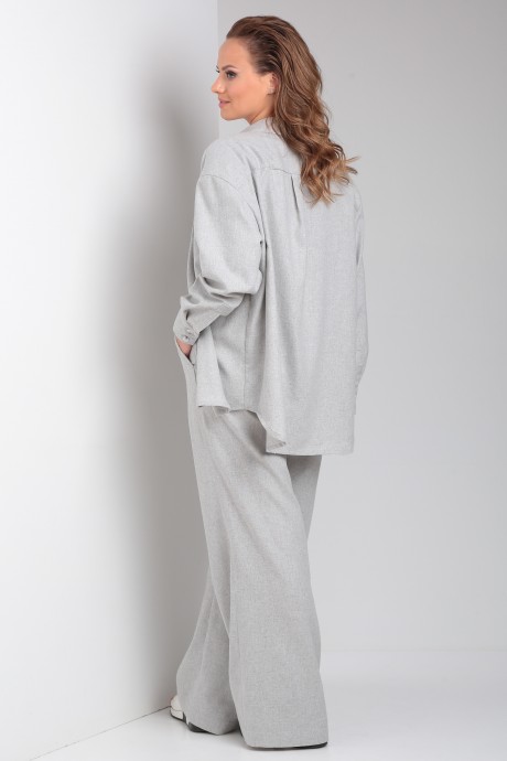Костюм/комплект YOUR SIZE 2231 двойка серый размер 48 #7