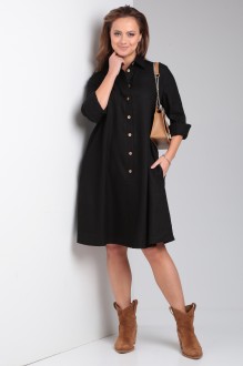 Платье YOUR SIZE 2225 черный #1