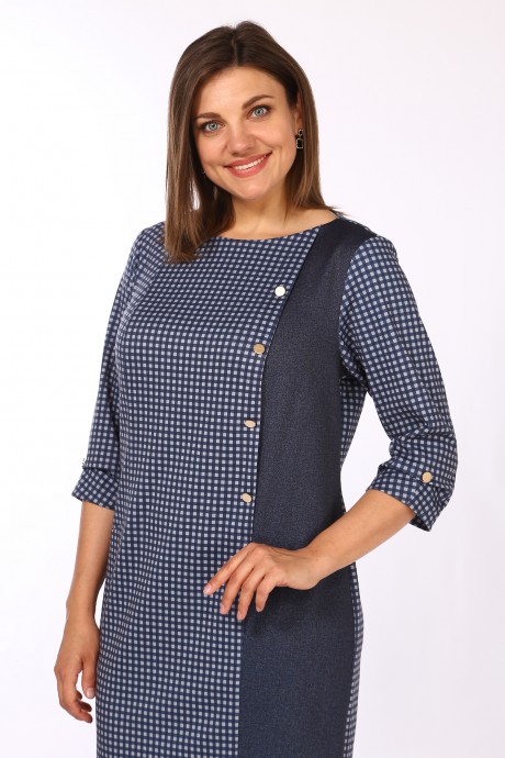 Платье Lady Style Classic 955\3 синий размер 46-56 #2