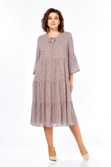 Платье Lady Style Classic 3007 /2 кофейный #1