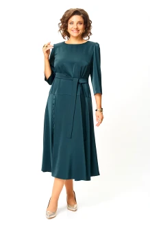 Платье Lady Style Classic 3087 изумрудное