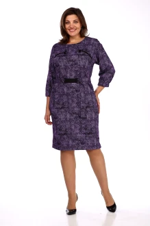 Платье Lady Style Classic 2326 /2 фиолетовые тона