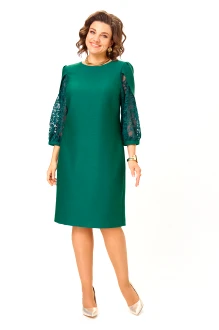 Платье Lady Style Classic 3062 /1 зеленые тона