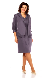 Костюм Lady Style Classic 3123 двойка сиреневые тона