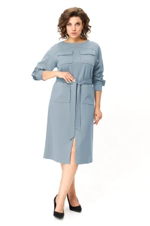 Платье Lady Style Classic 3017 /1 голубые тона