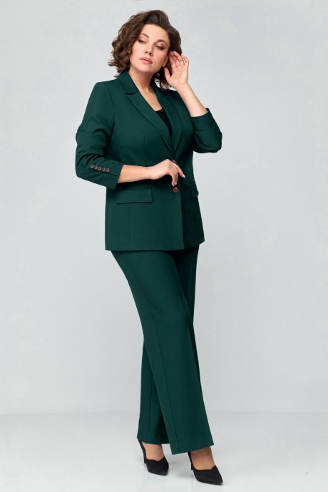 Костюм/комплект Мишель Стиль 1177 темно-зеленый размер 48-52 #3