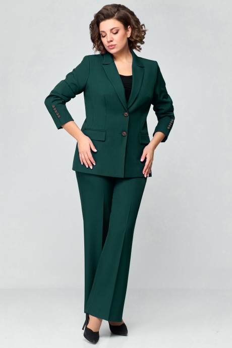 Костюм/комплект Мишель Стиль 1177 темно-зеленый размер 48-52 #4