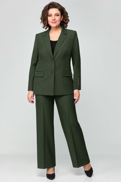 Костюм/комплект Мишель Стиль 1177 хвойно-зеленый размер 48-52 #1
