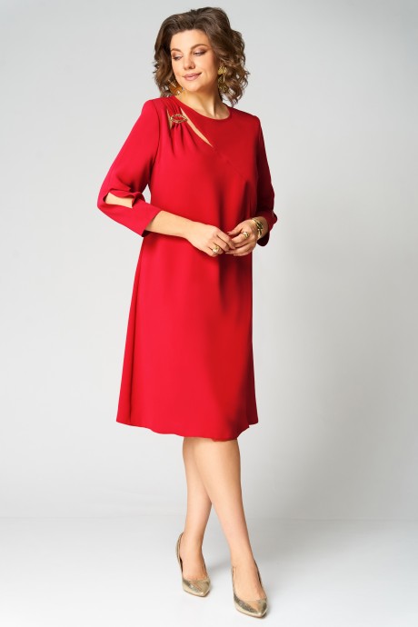 Вечернее платье Мишель Стиль 1337 красный размер 50-54 #2
