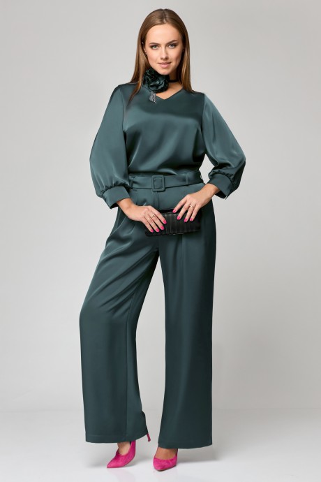 Костюм/комплект Мишель Стиль 1160 -1 изумруд размер 46-50 #1