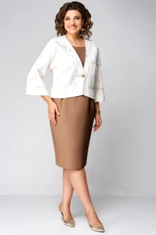 Костюм Мишель Стиль 1290 молочно-бежевый