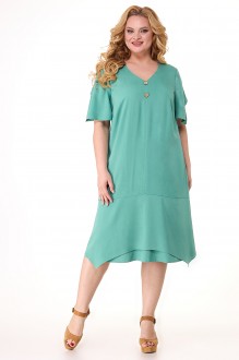 Платье ALGRANDA (Novella Sharm) A3730 -4-3 бирюзовый #1