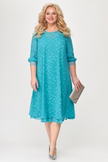 Вечернее платье ALGRANDA (Novella Sharm) A3814 -2-6 голубой #1