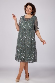 Платье ALGRANDA (Novella Sharm) A3968 -4 зеленый #1