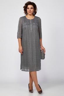 Платье ALGRANDA (Novella Sharm) A3848 -B серый #1