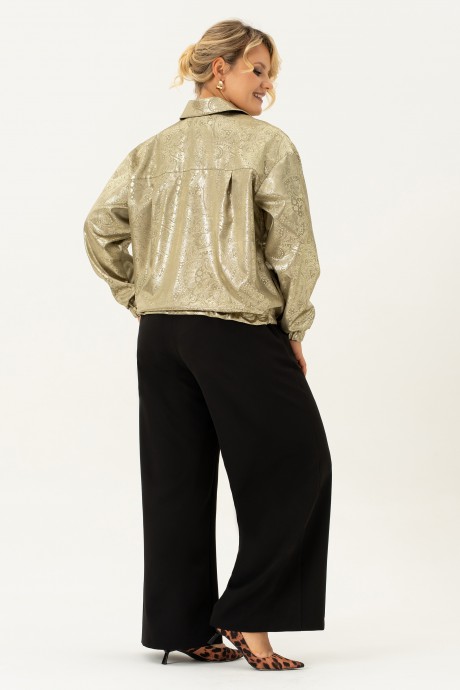 Бомбер ALGRANDA (Novella Sharm) A4102 -8 салатовый размер 56-66 #2