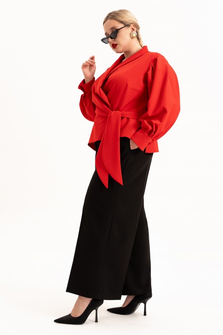 Костюм/комплект ALGRANDA (Novella Sharm) A4114 двойка красный,черный размер 56-68 #2