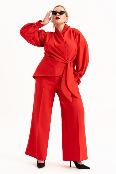 Костюм/комплект ALGRANDA (Novella Sharm) A4114 -3 двойка красный размер 56-68 #2