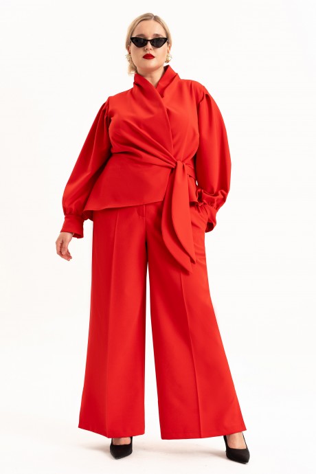 Костюм/комплект ALGRANDA (Novella Sharm) A4114 -3 двойка красный размер 56-68 #3