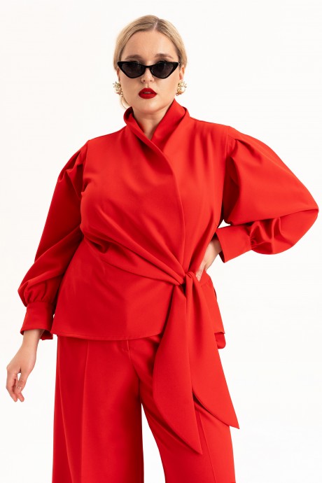 Костюм/комплект ALGRANDA (Novella Sharm) A4114 -3 двойка красный размер 56-68 #4