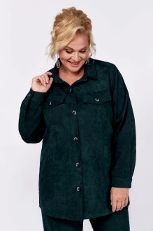 Рубашка ALGRANDA (Novella Sharm) A4066 -8-4 изумруд