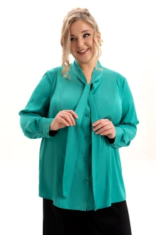 Блузка ALGRANDA (Novella Sharm) A4087 -4  бирюза