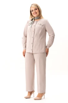 Брючный костюм ALGRANDA (Novella Sharm) A4142 двойка бежевый