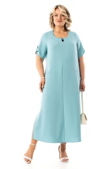 Платье ALGRANDA (Novella Sharm) A4156 бирюзовое