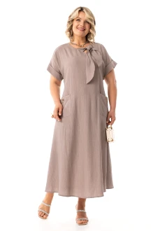Платье ALGRANDA (Novella Sharm) A4157 капучино