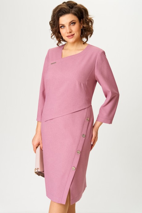 Платье Aira Style 24417 двойка А розовый размер 50-56 #4