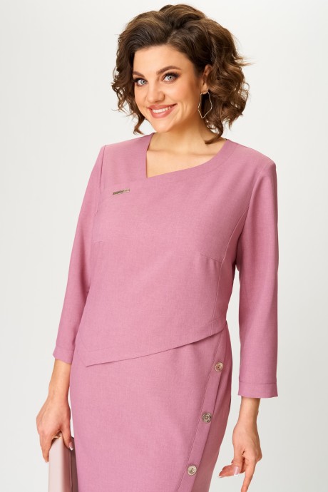 Платье Aira Style 24417 двойка А розовый размер 50-56 #6