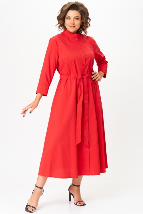 Платье Aira Style 24421 красный размер 50-54 #1