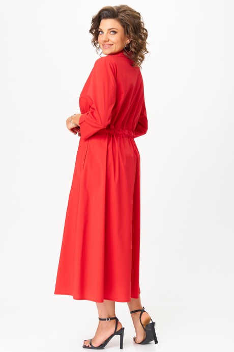 Платье Aira Style 24421 красный размер 50-54 #8