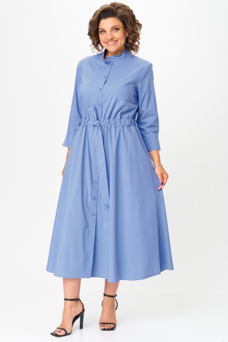 Платье Aira Style 24421 голубой размер 50-54 #4