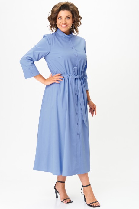 Платье Aira Style 24421 голубой размер 50-54 #5