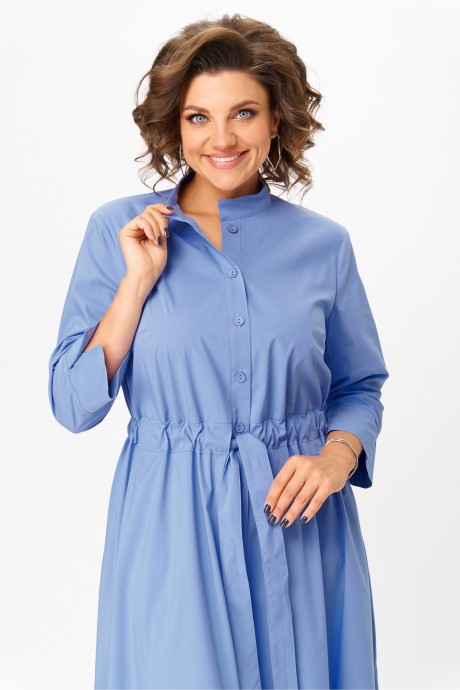 Платье Aira Style 24421 голубой размер 50-54 #6