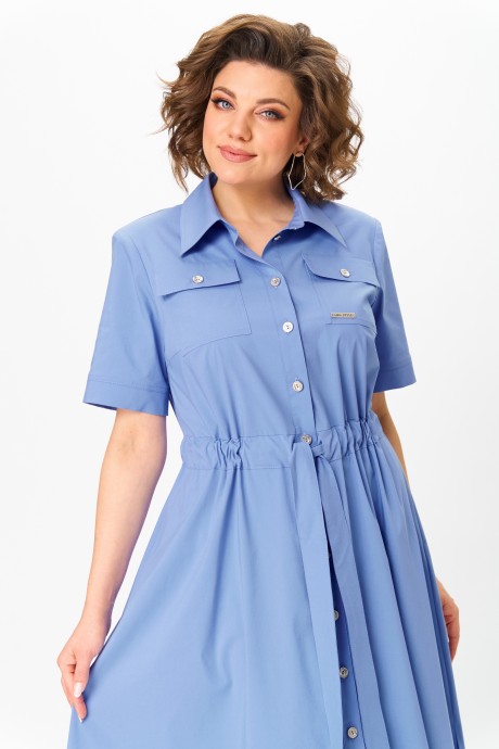 Платье Aira Style 24423 голубой размер 50-54 #6