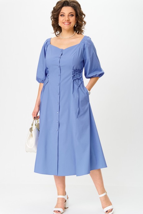 Платье Aira Style 24424 голубой размер 50-60 #1