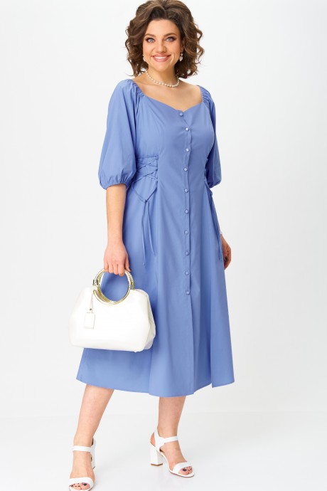 Платье Aira Style 24424 голубой размер 50-60 #3