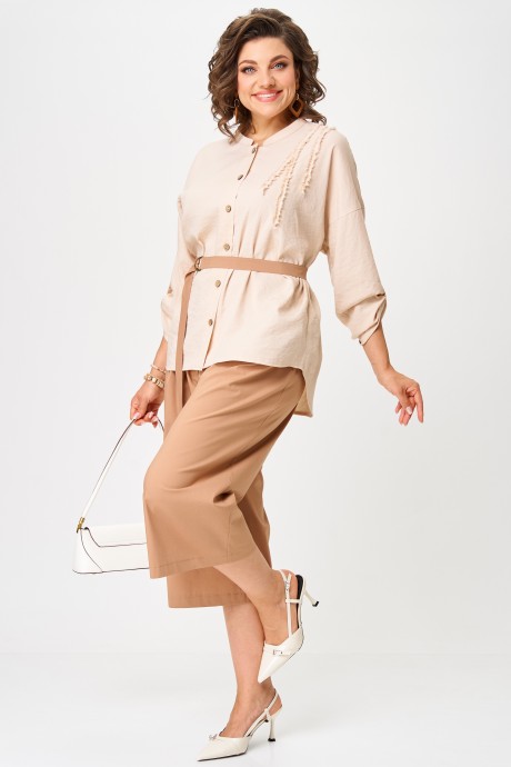 Костюм/комплект Aira Style 24228 двойка капучино размер 52-56 #4