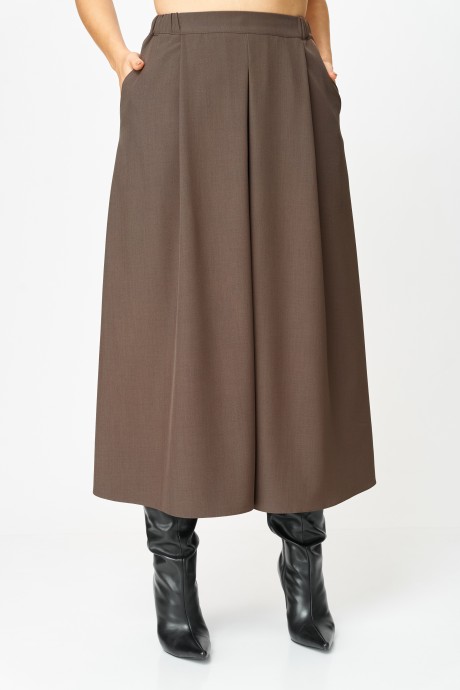 Костюм/комплект Aira Style 24131 -1 двойка шоколадный размер 48-60 #9