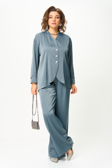 Костюм/комплект Aira Style 24245 двойка мятный голубой размер 50-58 #4