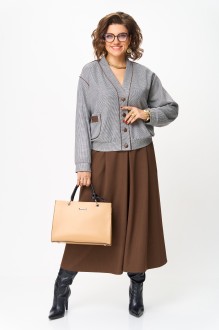 Костюм/комплект Aira Style 24131 двойка коричневый #1