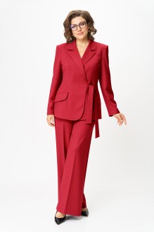 Брючный костюм Орхидея Люкс 1612 -1 красный